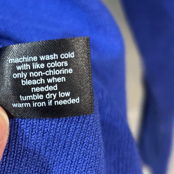 Lane Bryant Cardigan - Royal Blue Size 14/16 - Picture 8 of 8